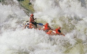 Rafting at the Zambezi is one of best experiences in the world.