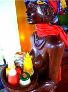 Restaurants use music, art among others to promote local culture. Picture: Mama Africa, Victoria Falls