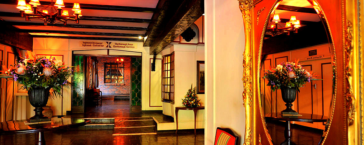 The Inglenook Restaurant at The Cresta Churchill hotel, Bulawayo, Zimbabwe