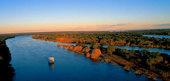 River boat cruise along The Mighty Zambezi.